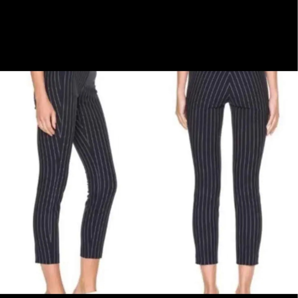 Rag + Bone Navy Pinstriped Pants sz 6